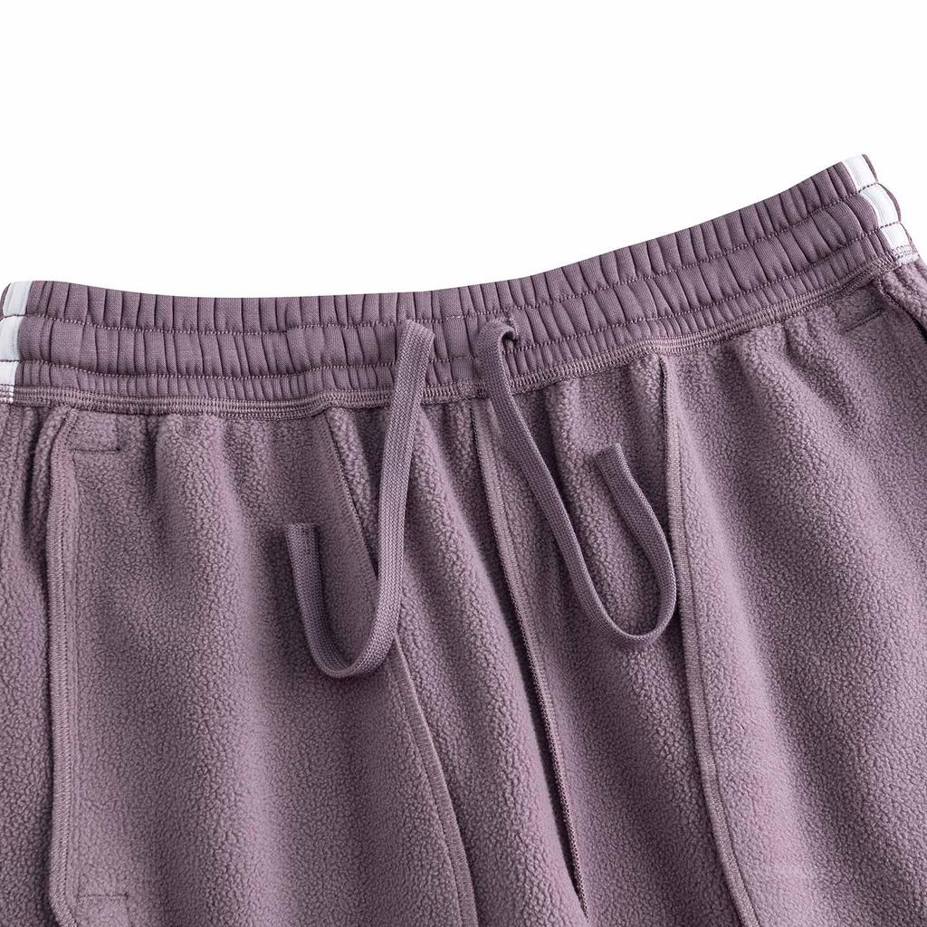 Anta Training Series 2025 Winter Knitted Sports Leisure Set Women Sets Purple 962547201-2