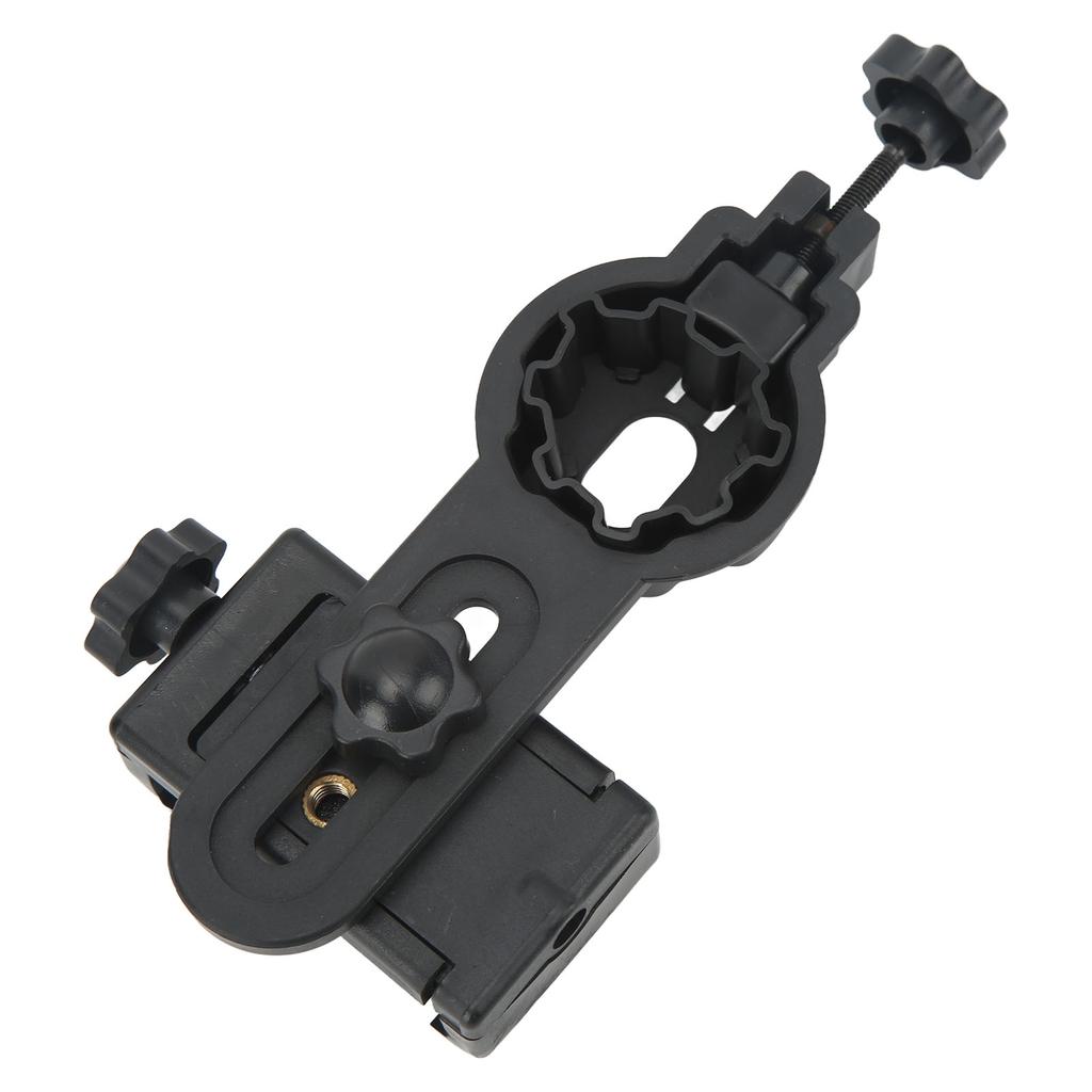 Telescope Phone Holder 1 4in Screw Hole Nonslip Rubber Pad Plastic Telescope Phone Adapter for Telescope Microscope S