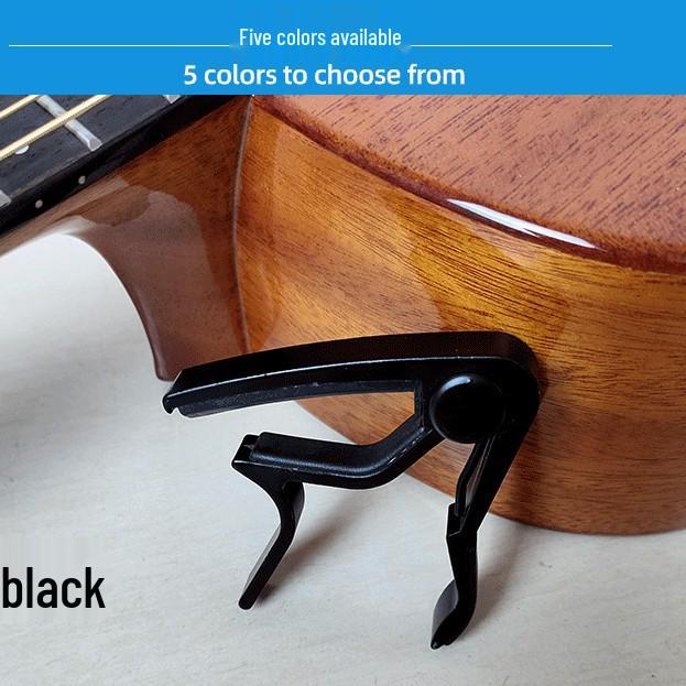 Folk Acoustic-Electric Guitar & Ukulele Metal Capo Transposer