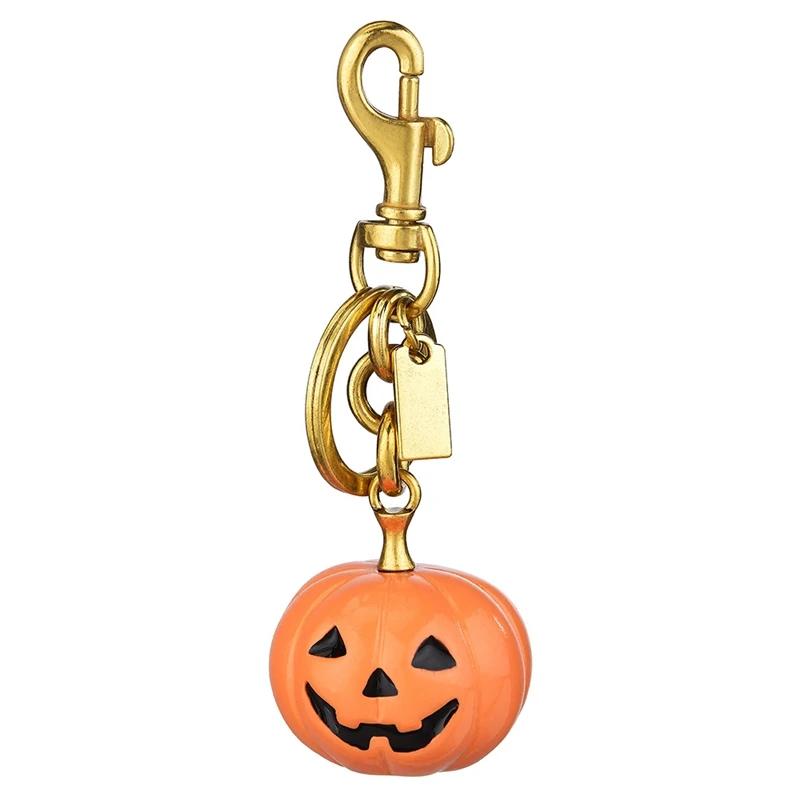 

Halloween Keychain for Keys Spooky Pumpkin & Skeleton Key Ring Cute Car Keychain Accessories Handbag Charm Pendant Gift