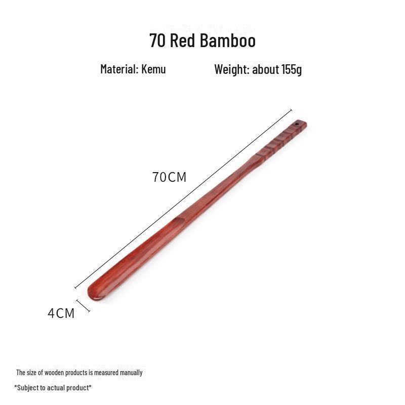 

Длинный деревянный рожок для обуви и чесалка от зуда – 75 см, не требует сгибания