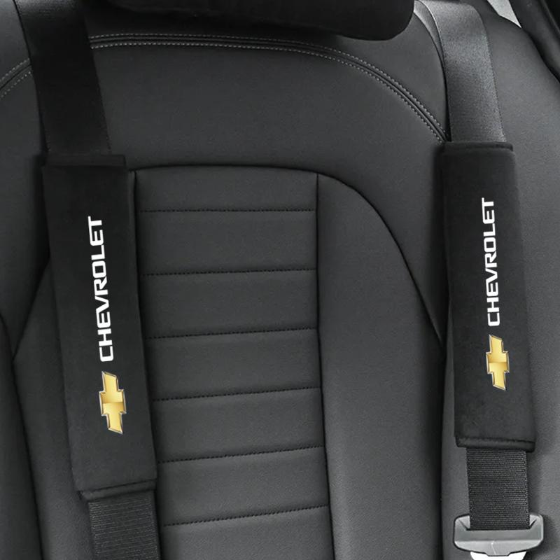 Car Seat Belt Cushion Strap Cover Cushion Strap Safety Shoulder For Chevrolet SS Z71 RT Captiva Colorado Cruze Spark Malibu Trax