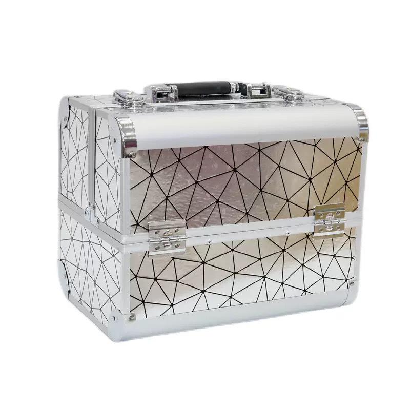 2-in-1 Professional Makeup & Nail Art Storage Case for On-Site Service