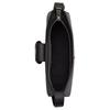 COACH Eliza 25 logo snap closure calfskin underarm shoulder bag medium women's black