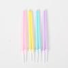 8-Piece Boxed Gradient Rainbow Birthday Pencil Candles