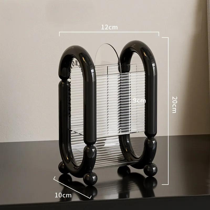 Makeup Brush Storage Tube Light Luxury Minimalist Dressing Table Desktop Eyebrow Pencil Brush Lipstick Fashionable Storage Rack YLE169