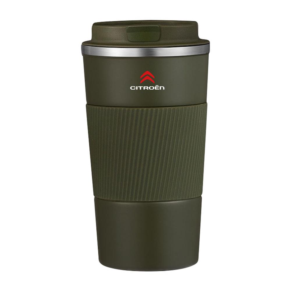 510ml Stainless Steel Coffee Cup Thermal Mug For Citroen C4 C3 Xsara C-Elysee C5 C1 DS3 DS5 DS4 Jumper Picasso Sega C-quatre DS