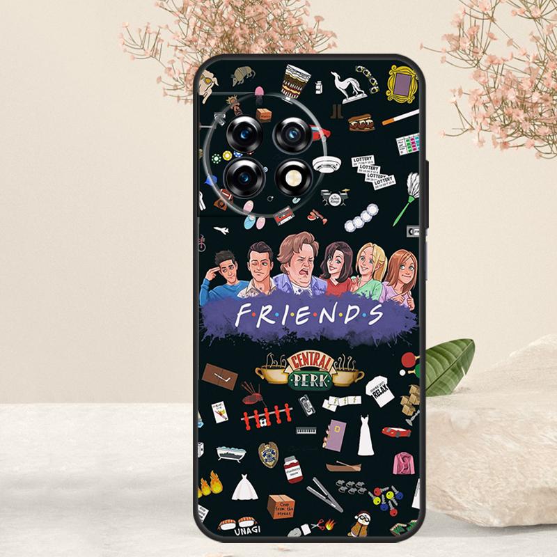 Friends TV Show Case For OnePlus 15 R 13T 13 13R 12 12R 11 10R 10T 10 Pro Nord 5 CE 4 2 3 Lite N20 N30 Cover