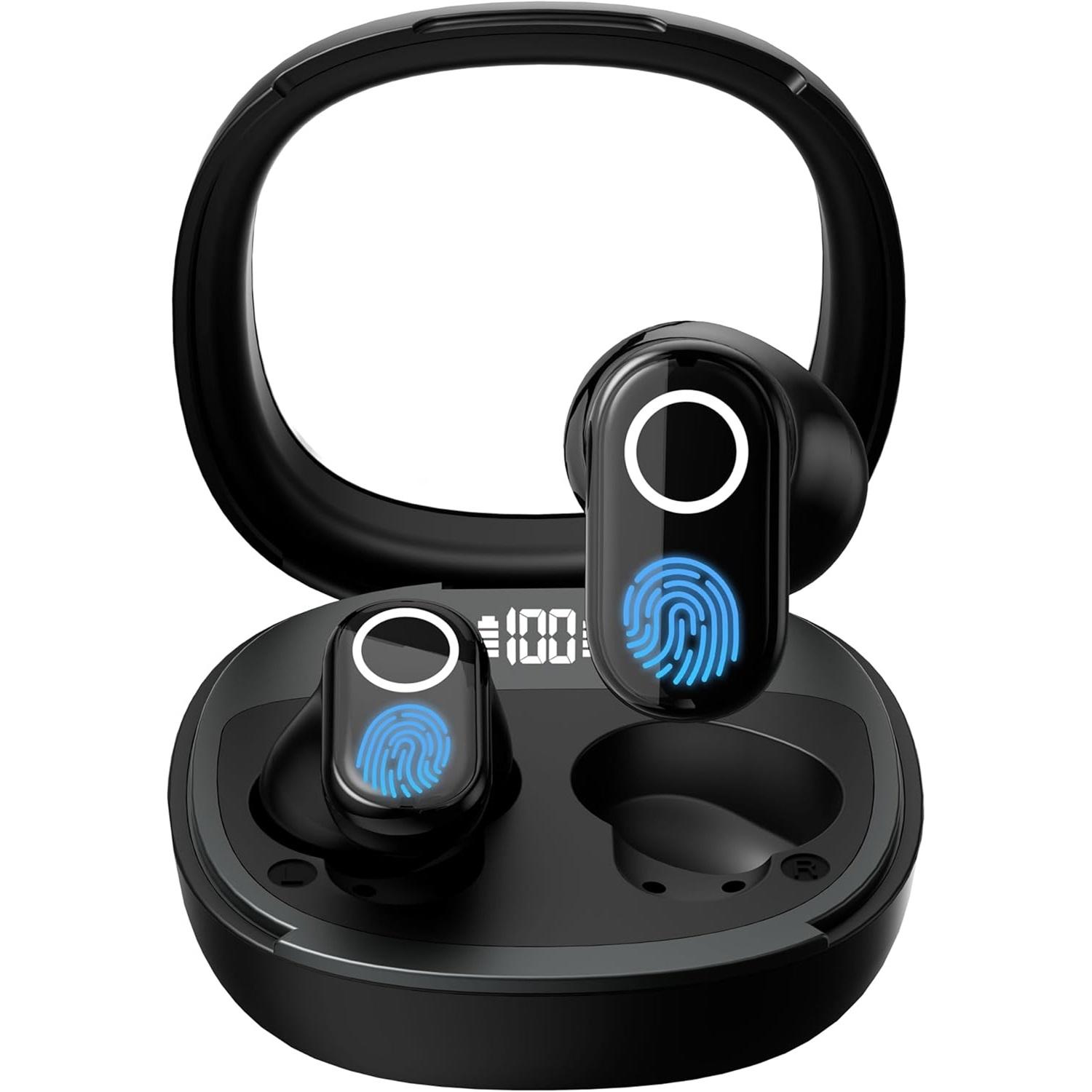 

Беспроводные AI Наушники-переводчики на 144 языка 3-в-1 Наушники для перевода Устройство для перевода акцентов Bluetooth-наушники для путешествий, бизнеса, обучения чёрный