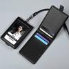 Protective ID Tag Badge Holder Buckle Flip Chest Card Bag Employee Pass Work Card Case  Student