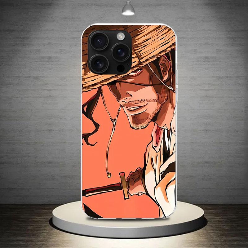 Bleach Kyoraku Shunsui Phone Case Cover For iPhone 17 Air 16E 16 15 14 Plus 13 Mini 12 Pro Max 11 7 SE 8 Soft Pattern Coque Fund