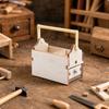 Miniature Toolbox with Front Drawer Lightweight Dollhouse Furniture High Quality