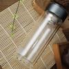 Zeyu Double-Wall Glass Tea Infuser Travel Mug