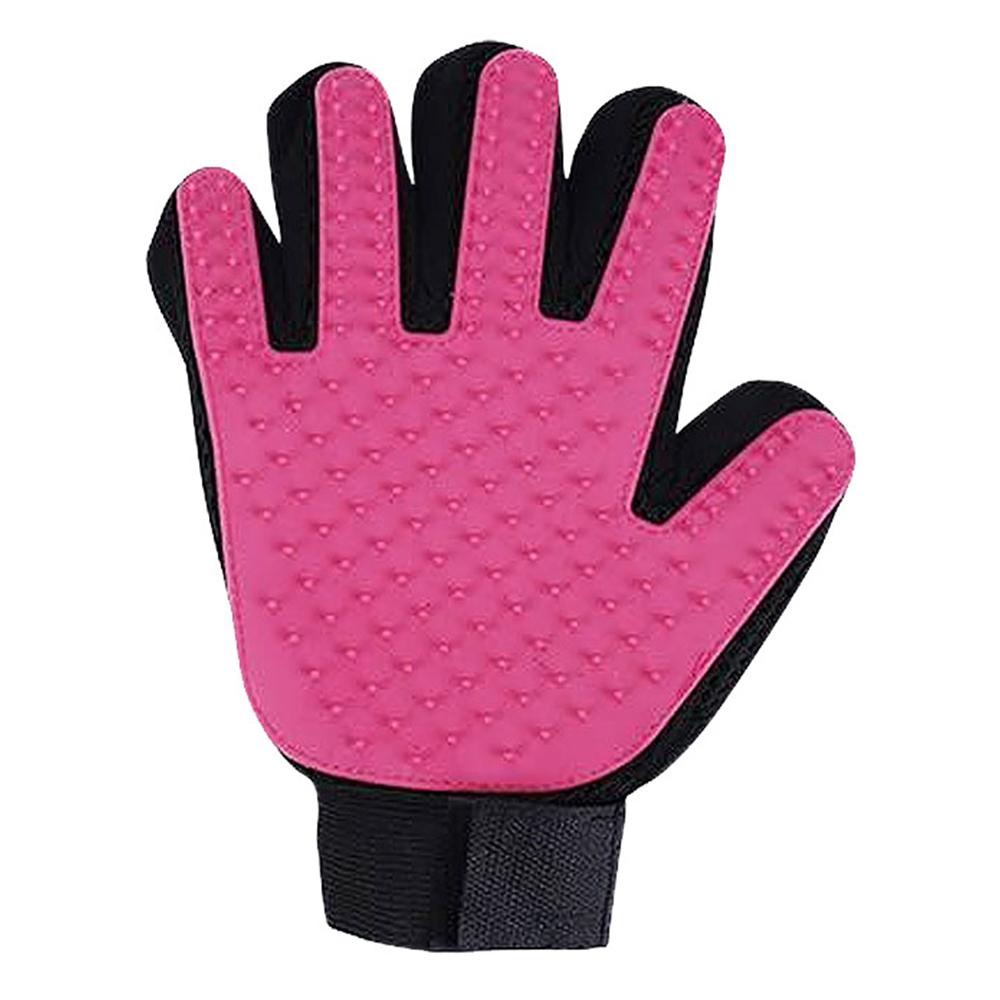 

Щетка для шерсти домашних животных Перчатки для расчесывания шерсти для собак и кошек Перчатки для удаления плавающей шерсти Купание домашних животных Чистка Товары для ухода розовый