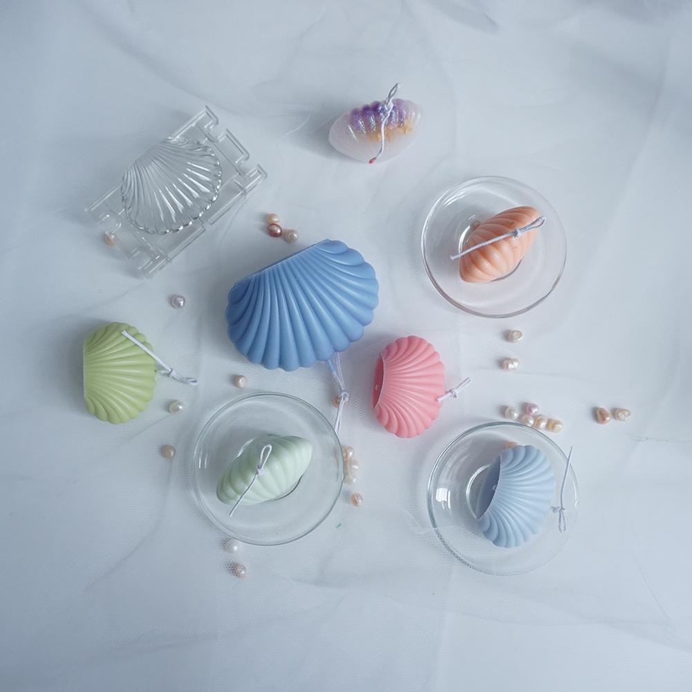 Candle Mould Shell Shape Diy Candle Handmade Model Craft Making Tool