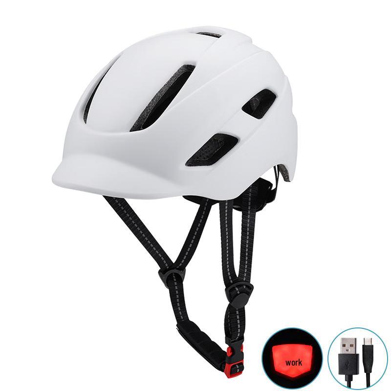 Lishi Integrated Cycling Helmet with USB Light L