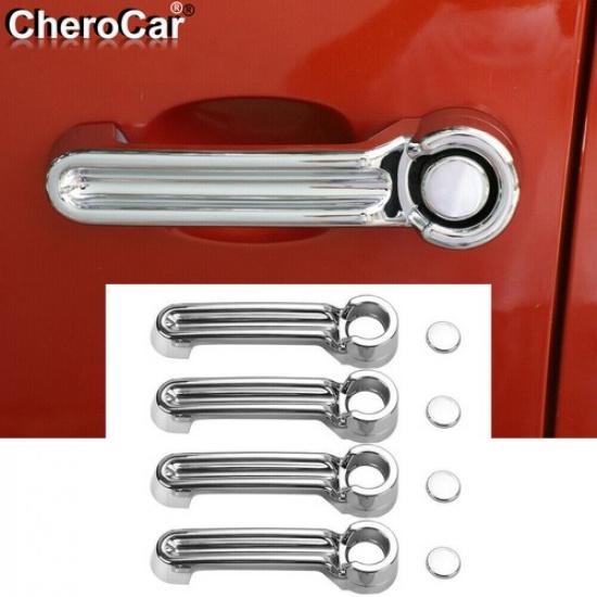 4X Накладки на ручки наружных дверей для Jeep Liberty Dodge Nitro 2007-12