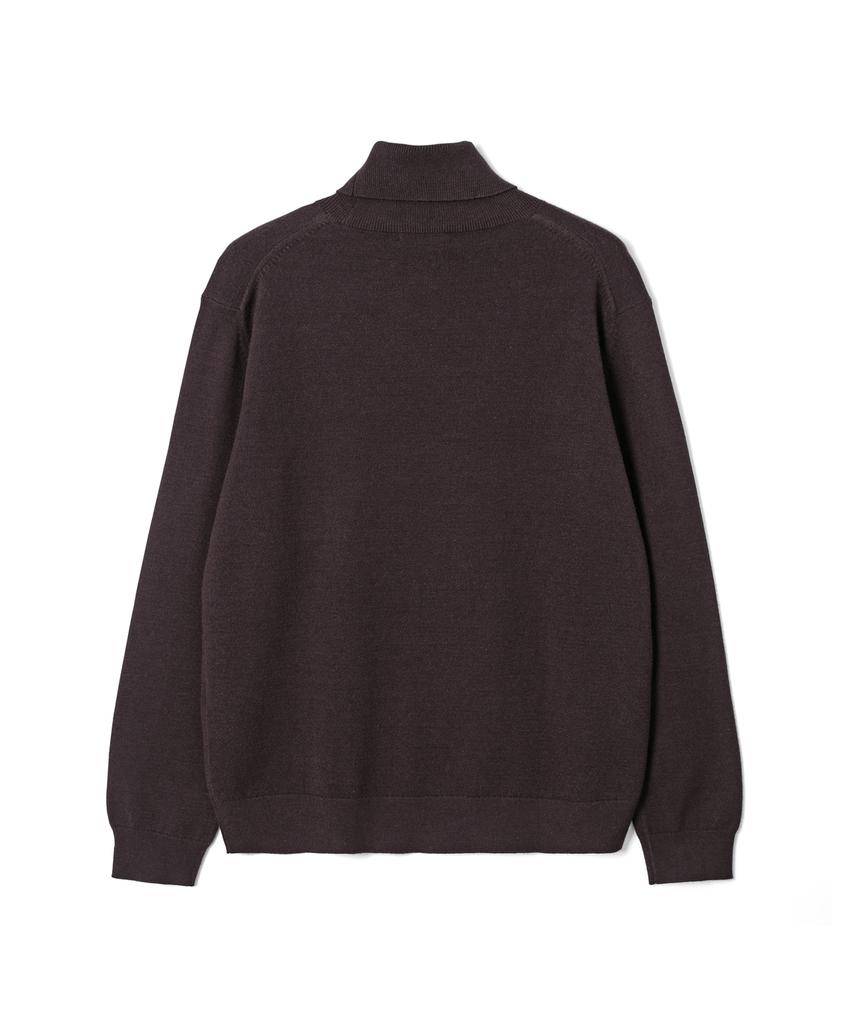 ADHOC Men'S Basic Turtleneck Knit (Brown) (Hbalk91)