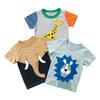 Summer Boys Fashion Short Sleeve T Shirt Kids Cotton Breathable Top Baby Casual Trendy Tee