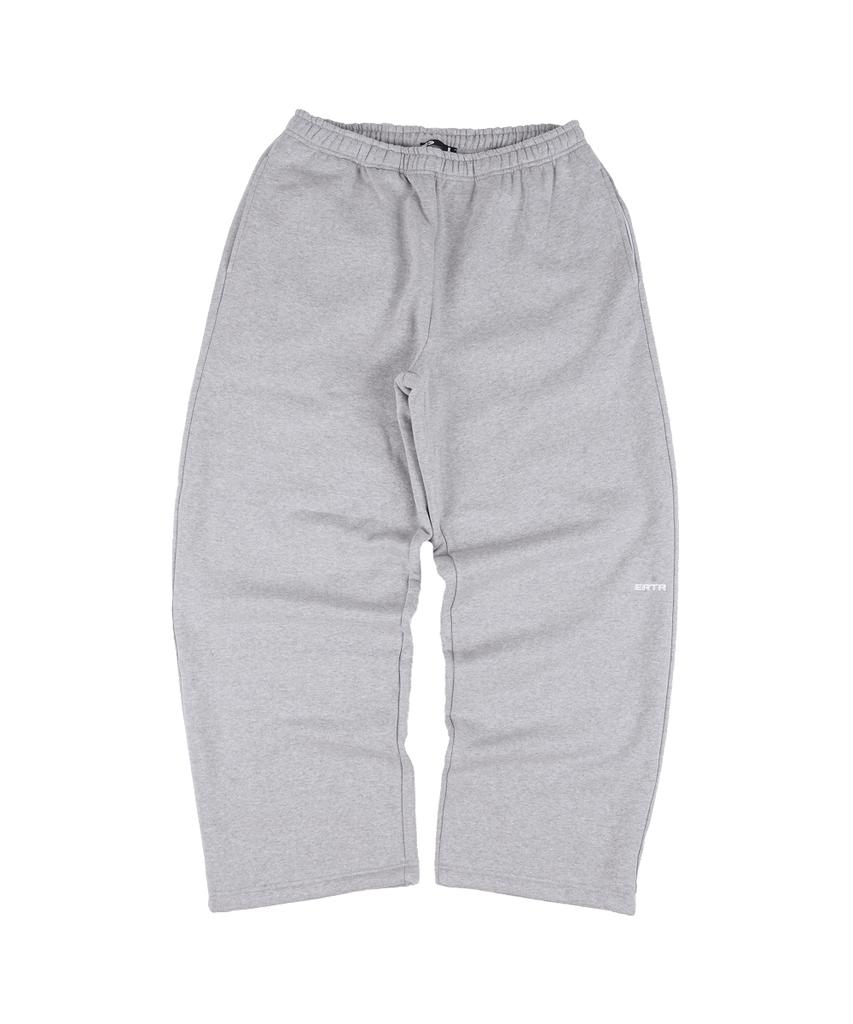 Ialtial [Non Brushed] Emanate Logo Jogger Pants Melange Gray