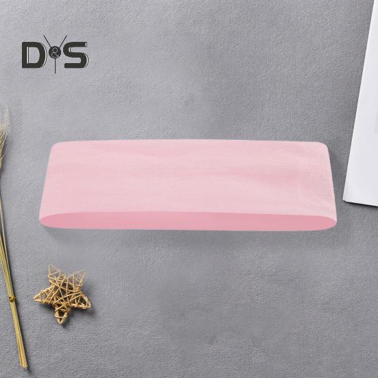 Women Men Headband High Elastic Solid Color Wide Hair Band Breathable Elastic Hair Tie Sports Yoga Fitness Headgear