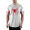 2026 Summer New Arrivals Marvels SpiderMan TShirt 100 Cotton Kids Tees Outdoor Training and Fitness Mens Sportswear