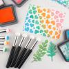 Mini Paper Pouncers Soft Ink Sponge Applicators For Diy Scrapbooking Direct Inking On Intricate Crafts Projects Easily