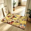 Anime N-narutoS Classic Carpet Bathroom Anti-slip Mat Door Mat Home Decoration Mat Entrance Door Mat Scratch-resistant Door Mat