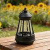 Helle LED-Solar-Laterne zum Aufhängen in Garten und Außenbereich Wasserdichtes Design