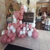 Reteo Rosa Luftballons Girlande Bogen Weiß Silber Latexballon Set Babyparty Geschlechtsenthüllung Hochzeit Jahrestag Dekoration Globos