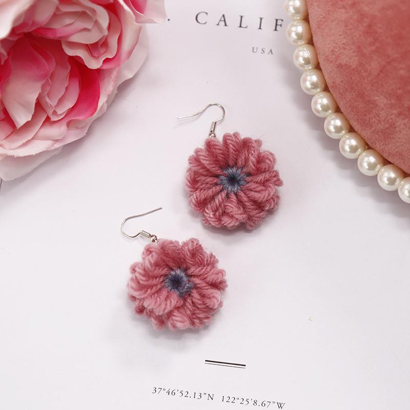 Buy Pink Is a Collection of Lovely Girl Heart Geometry Opal Ear Sweet ...