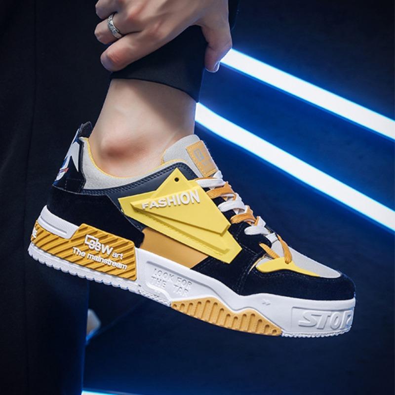 Herren Sneakers Mode Skateboard Schuhe Outdoor Casual Laufschuhe für Männer Schnürschuhe Plateau Tenis Schuhe