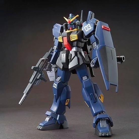 BANDAI SPIRITS HGUC 194 Mobile Suit Z Gundam Mk-II (Titans Version) 1/144 Scale Pre-colored Plastic Model