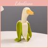 Cartoon Banana Duck Resin Craft Animal Statue Desk Ornament For Parties