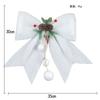 Christmas Pine Cone Big Bow Ornament Diy Christmas Tree Pendant Scene Arrangement Accessories Pendant
