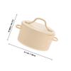 Mini Pot Miniature Kitchen Cooking Pot Alloy Accessories Realistic 112 Scale Mini House Decoration Small Lightweight Pretend