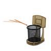 Creative Basketball Stand Pencil Holder Basketball Board Pen Organizer Metal Mesh Pencil Cup Kids Desk Office Home School Supplies