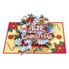 Multipurpose 3D Snowflake Popup Greeting Card with Envelope Handmade Paper Holiday Card For Birthdays And Celebration