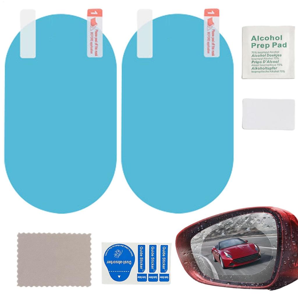 Rainproof Film Mirror, Car Rearview Mirror Film Rainproof Waterproof Mirror