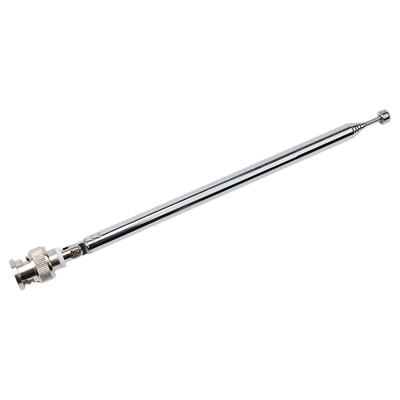 Teleskopowa rozciągliwa antena do skanera radiowego Antena 20-1300MHz 7-sekcyjna teleskopowa BNC męska antena zewnętrzna