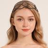 Colorful Middle East Arab Muslim Bead Headband Fashion Girls Headwear Hair Accessories Mesh Headwear