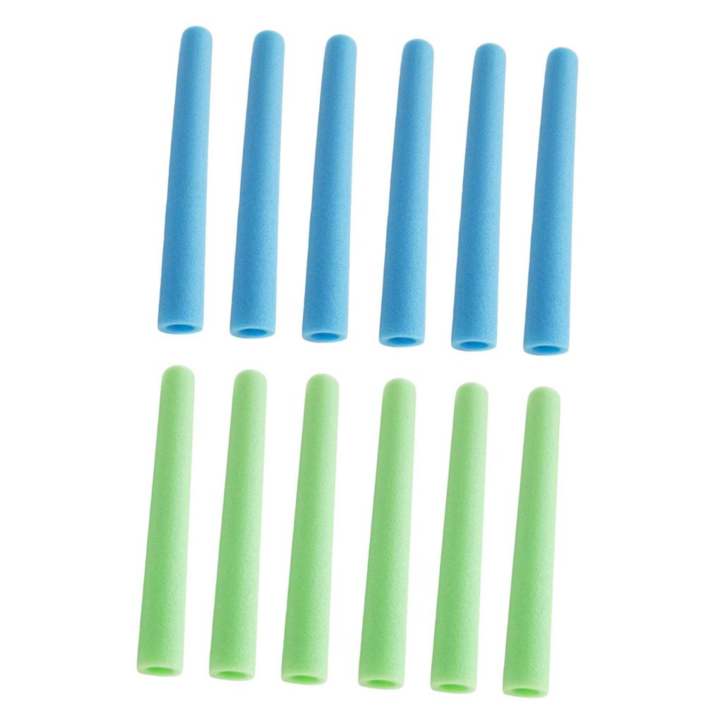 12Pcs Trampoline Pole Foam Sleeves Kids Trampoline Accessories 15.75" Padding Protector for Jumping Bed Indoor Outdoor Tubing