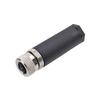 5pcs M8 3 4 pin female aviation connectors designed for reliable For industrial use IP67 waterproof with simple screw assembly