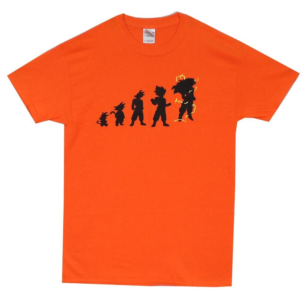 Dragon Ball Z Goku Evolution Dbz Anime Adult T-shirt S