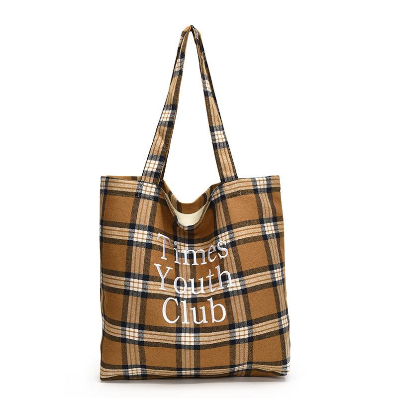 Casual Canvas Bag Women's New Large-capacity Tote Bag