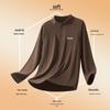 Mark Fairwhale Men's Double-Sided Fleece Stand-Collar Half-Zip T-Shirt