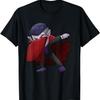Dabbing Vampire Dracula Halloween Grunge Boys Girls Kids T-Shirt