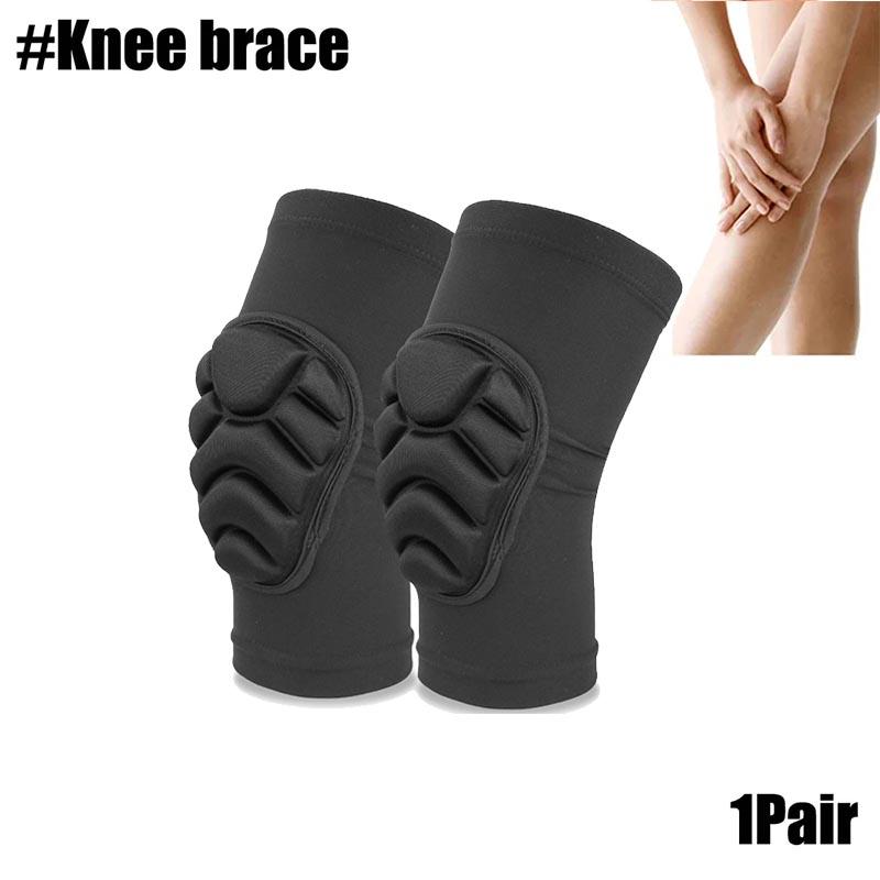 1 pereche de genunchiere din burete gros, mâneci pentru cote, genunchiere sportive pentru evitarea, fotbal, volei, genunchiere pentru copii, suport pentru copii, tineri