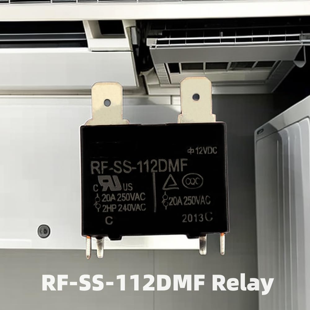 2pcs RF-SS-112DMF Relay Replace for G4A-1A-E-12V 12V 20A 4PINS Relay