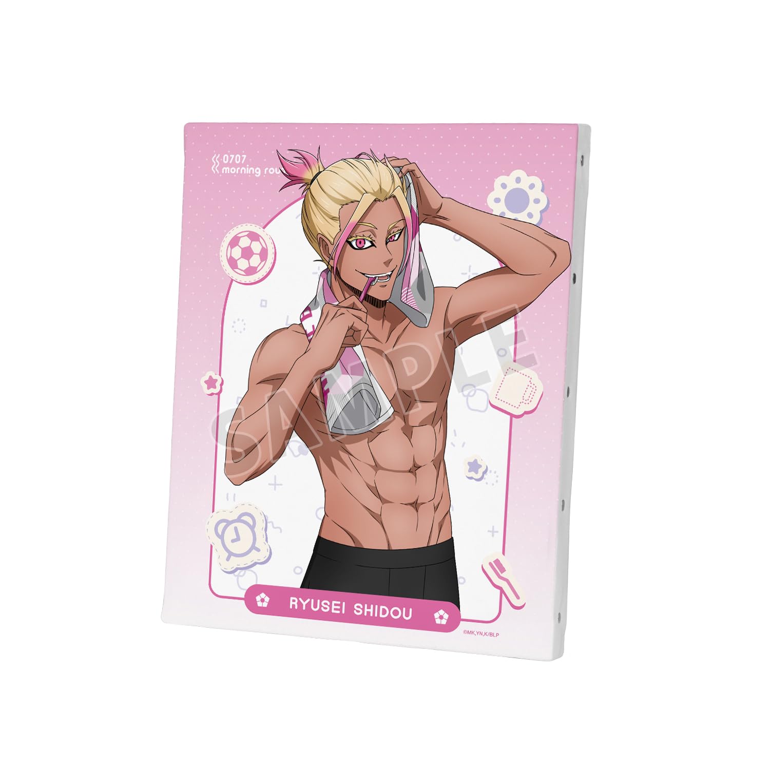 

ТВ-аниме Недавно нарисованный Сидо Рюсэй Утренний распорядок Холст Blue Lock вер.